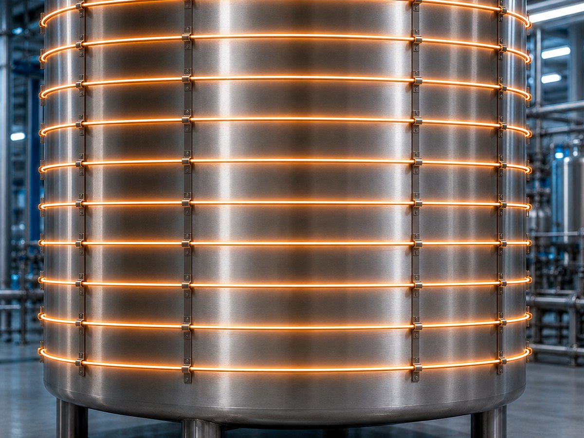 Manutenção de temperatura de tanques