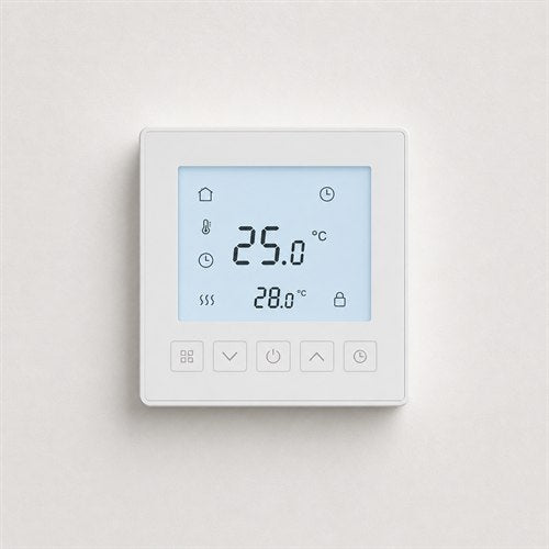 Termostato Wi-Fi para controle da temperatura do sistema AISEN FLOOR.